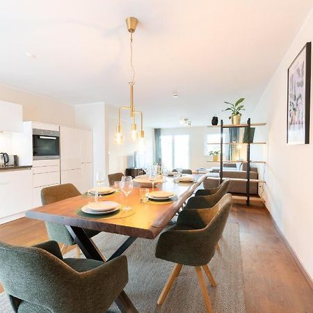 -Zentrale Wohnung-Balkon-Desingerkueche- Bielefeld Exterior photo